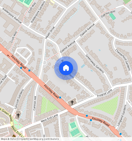 Bracknell Gardens, Hampstead, NW3, London