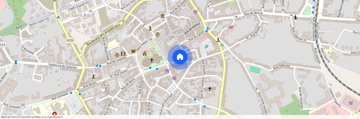 Rue des Vieilles Prisons, 9, rez, 1400, Nivelles