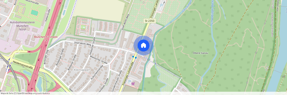 Freisinger Landstraße 86, 80939 München - Schwabing-Freimann