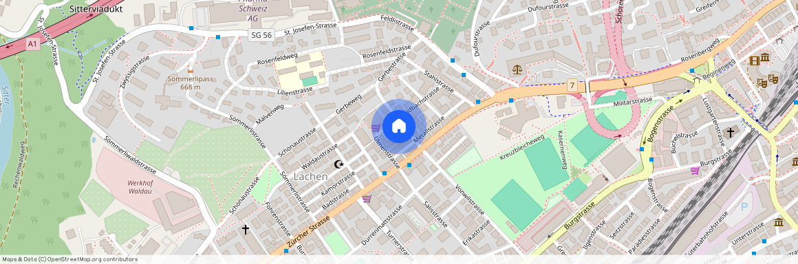 9000, St. Gallen, Gerbestrasse, 1