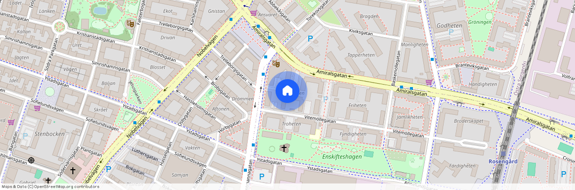 Vitemöllegatan 4D, 214 42 Malmö, Skane