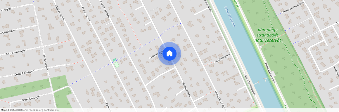 Vikensvägen, Höllviken