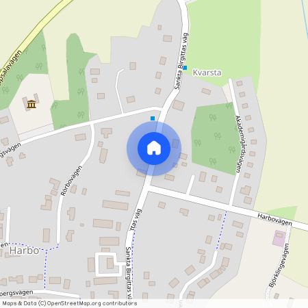 Sankta Birgittas väg, Harbo