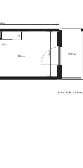 Location Appartement 1 pièce 18m² NIMES 30000 - Photo 2
