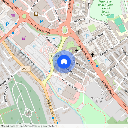 Hatrell Street, Newcastle, Staffordshire, ST5
