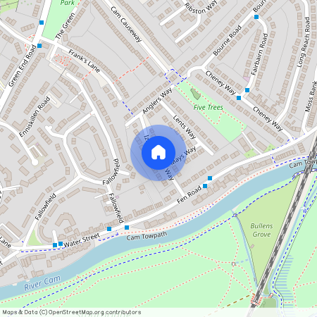 Izaak Walton Way, Cambridge