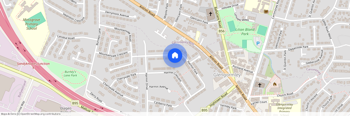 76 Harmin Park, Glengormley, Newtownabbey, BT36 7UT, Whiteabbey