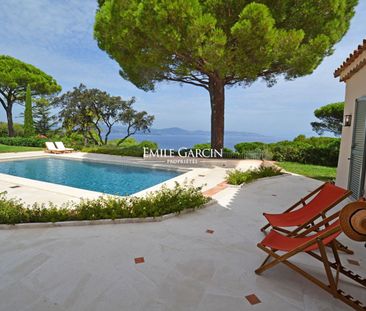 Villa rénovée à la location - Saint -Tropez - Domaine des Parcs / Vue mer - Photo 1