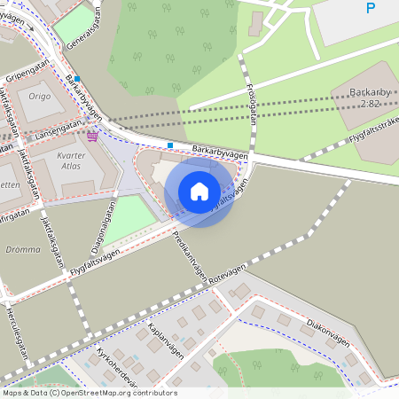 Flygfältsvägen, Järfälla