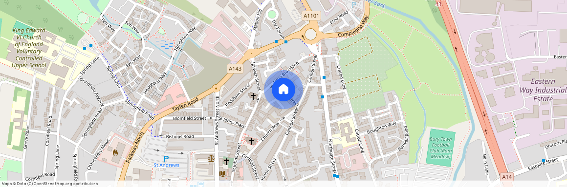 St Martins Street, IP3, Bury St. Edmunds