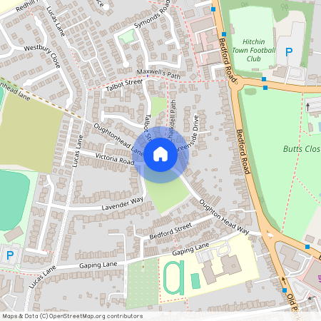 Chalkdell Path, Hitchin, Hertfordshire, SG5