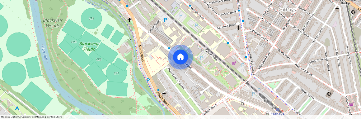 Colum Road, Cathays, Cardiff