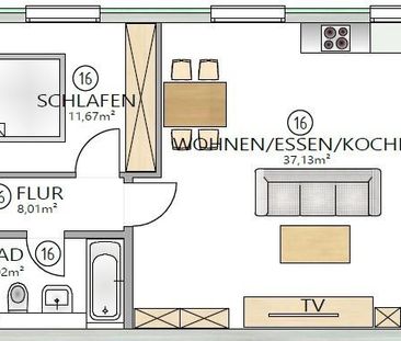 2-Zimmerwohnung mit ca. 69,88m² in Berg am Laim zu vermieten - Photo 1