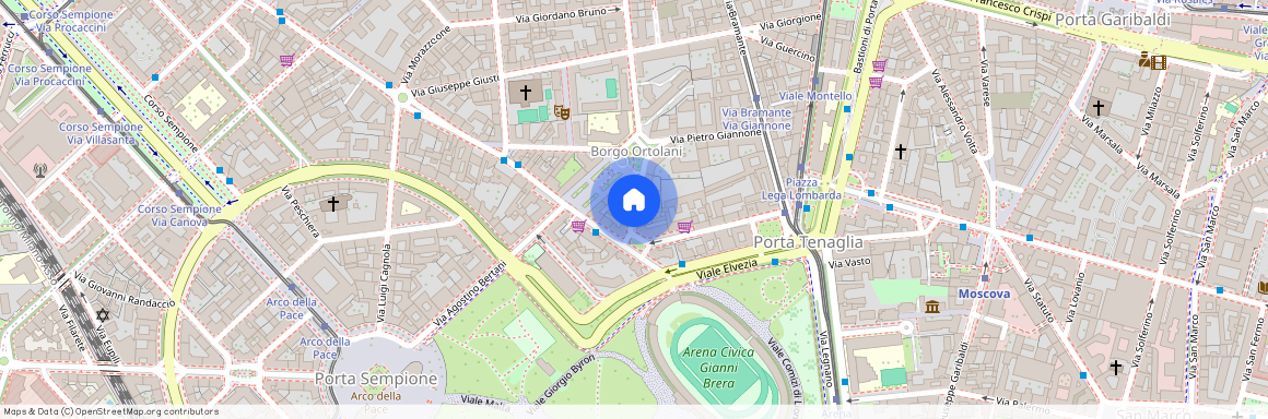 Via Domenico Balestrieri, Milan, Lombardy 20154