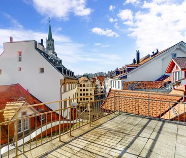 Nicht alltägliche Maisonettewohnung mit herrlichen Terrassen - Foto 6