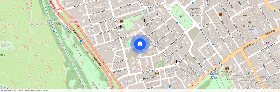 Hill Street, W1J, London