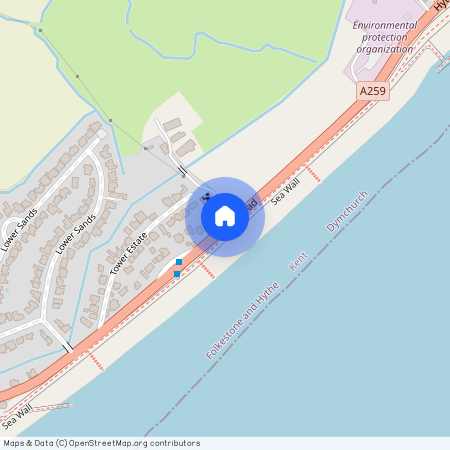 Hythe Road, Dymchurch, Romney Marsh, Kent, TN29