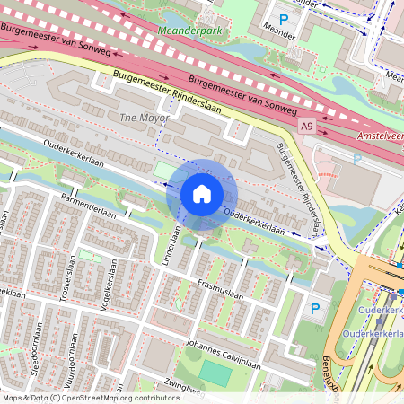 Van der Leekbuurt, 1185 AG, Ouderkerkerlaan, Amstelveen