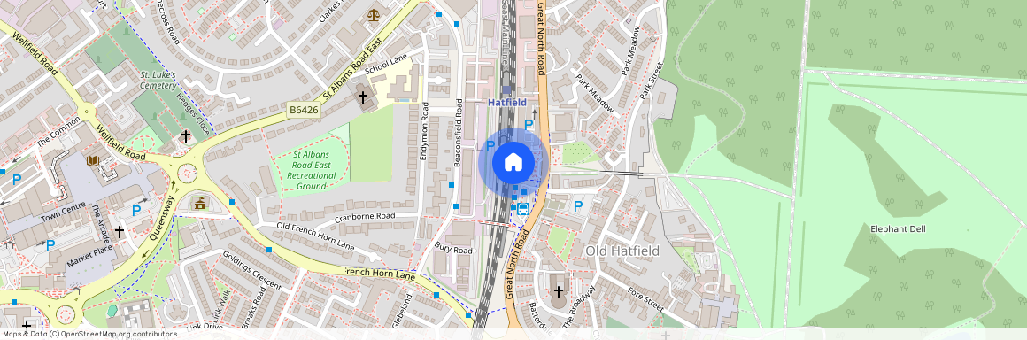 Great North Road, Hatfield, AL9