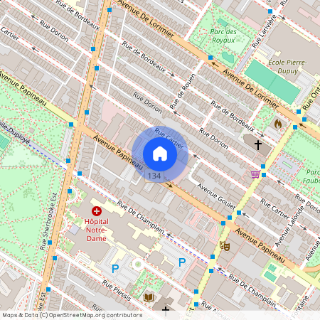 2095 Avenue Papineau, Ville-Marie, Ville-Marie, Ile de Montréal, H2K 4J5