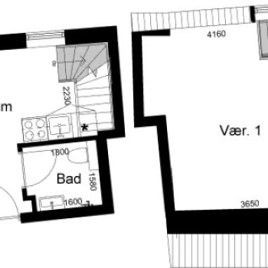 1-værelses studiebolig med hems (Type 1) - Photo 4