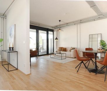 Neubauwohnung im Tabakquartier. Urbanes Wohnen mit Parkett, EBK und... - Foto 1
