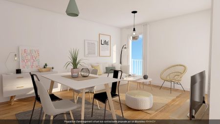 location Appartement T3 DE 67.91m² À CHESSY - Photo 2