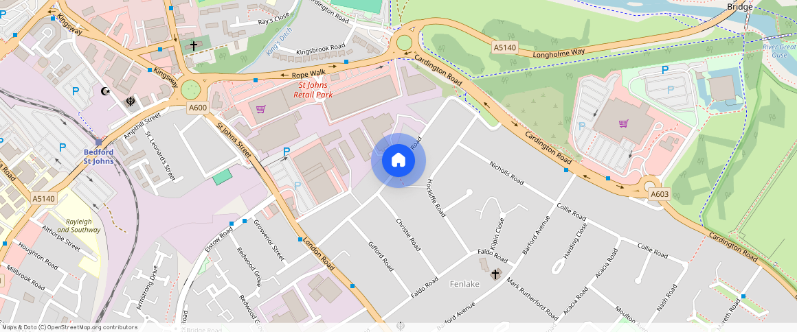 Fenlake Road, Bedford, MK42