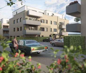 Moderne 3-Zimmer-Neubauwohnung mit Terrasse und eigenem Gartenanteil! - Foto 1