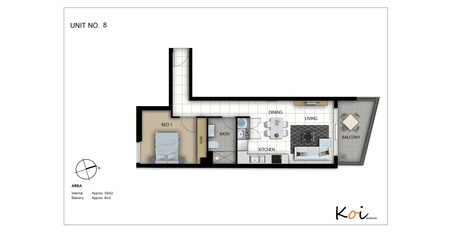 Near New 1 Bedroom with Harbour Bridge and Panoramic City Views in Burwood Town Centre! Must Inspect! - Photo 2
