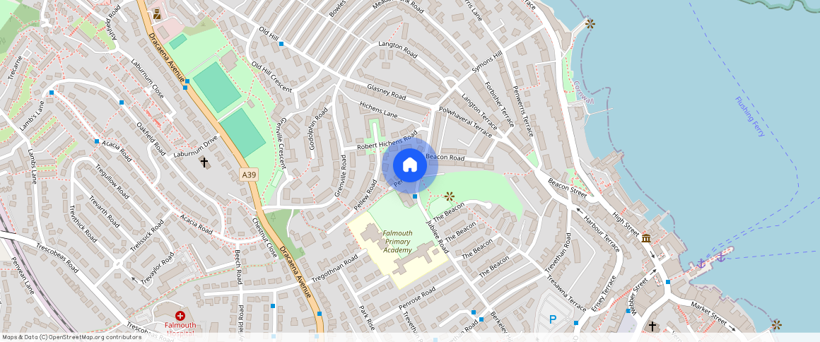 Penarth Road, Falmouth, TR11