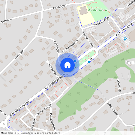 Katrinebergsvägen, Tullinge