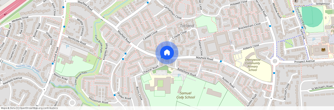 Mayfield Road, Farnborough