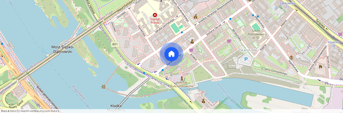 ul. Stefana Okrzei, Stara Praga, Praga-Północ, Warszawa, mazowieckie