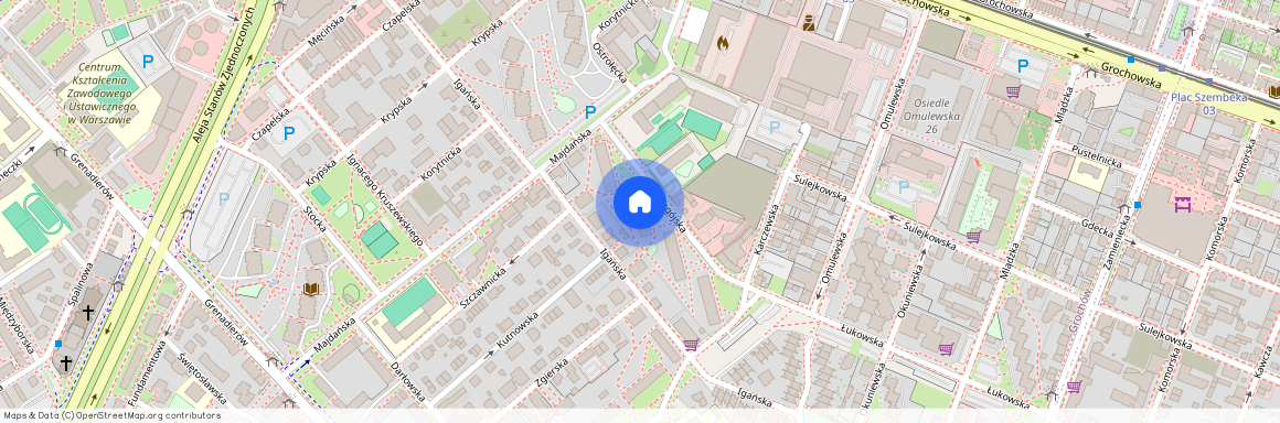 ul. Zagójska, Grochów, Praga-Południe, Warszawa, mazowieckie