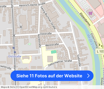 Große 2-Raum EG Wohnung in Gera-Debschwitz mit Balkon! - Foto 1