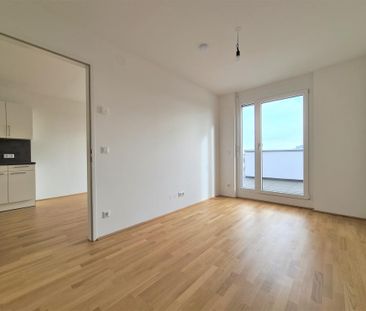 Kompakte 2-Zimmer-Neubauwohnung mit 20m² Terrasse! - Foto 2