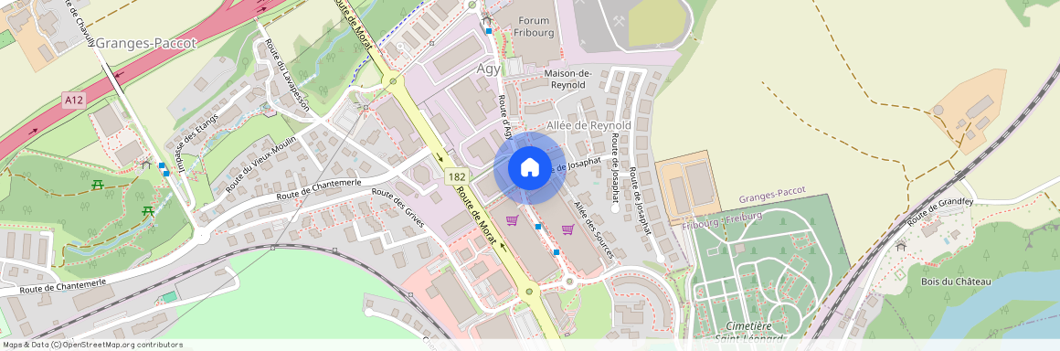 Route d'Agy, Granges-Paccot