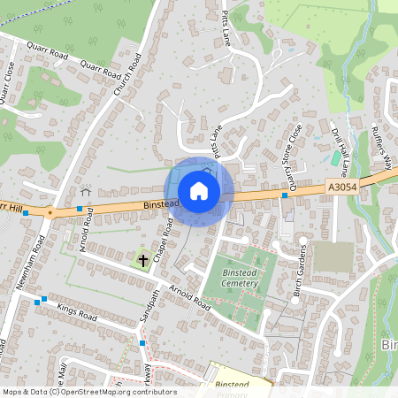 St Vincents Cottages, Binstead Road