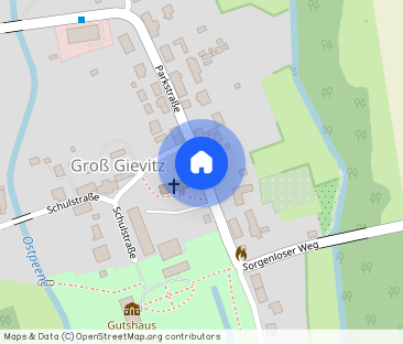 Gutsherrenwohnung mit Wintergarten & Kamin | Schloss Sorgenlos - Foto 1