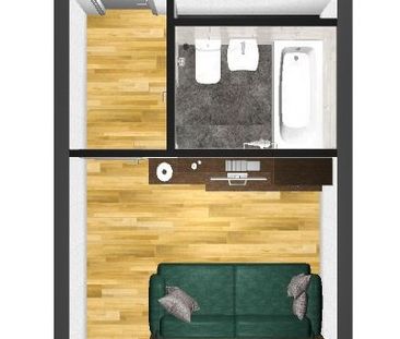 Kleine Wohnung in Berufsschulnähe - Photo 4