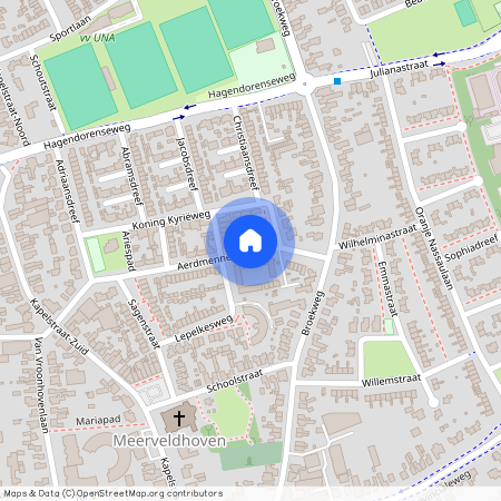 Meerveldhoven, 5503 ER, Aerdmennekesbaan, Veldhoven