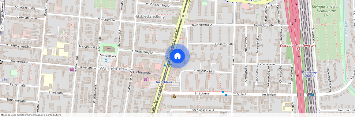 Düsseldorfer Straße 501, 47055 Duisburg - Duisburg-Mitte