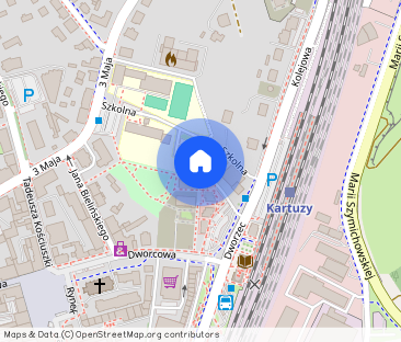 Nowoczesne 2-pokojowe mieszkanie z balkonem w centrum Kartuz - Zdjęcie 1