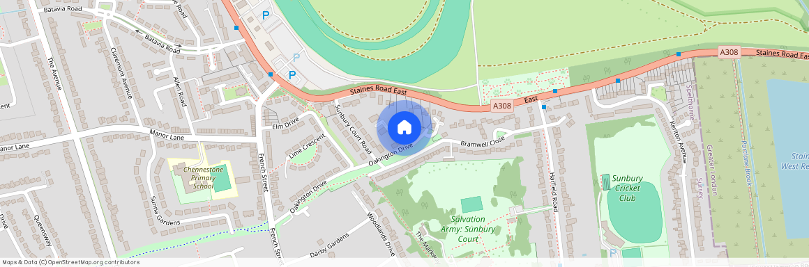 Oakington Close, Lower Sunbury