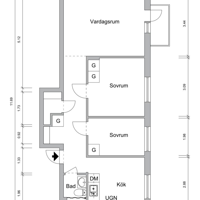 Majorsgatan 18 - Photo 2