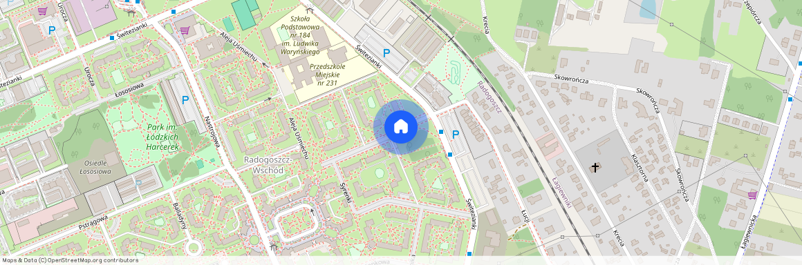 ul. Syrenki, Radogoszcz, Bałuty, Łódź, łódzkie