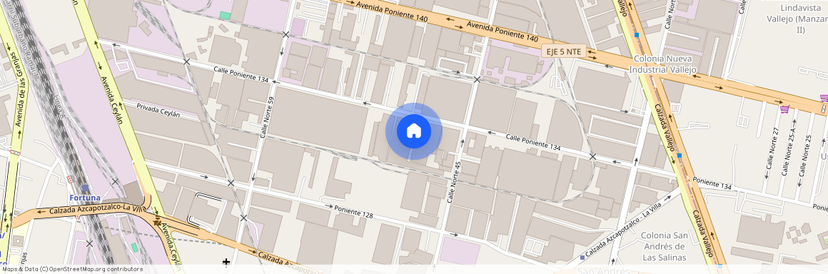 Colonia Industrial Vallejo, C.P. 02300, Df / Cdmx