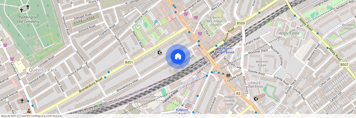 Brondesbury Villas, Queens Park, London