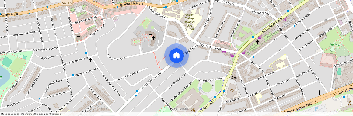 King Edward Rd, Swansea SA1 4LW